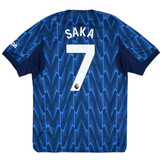 2025-26 Arsenal Authentic Away Shirt Saka #7