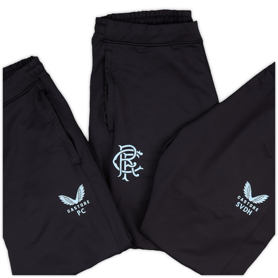 2024-25 Rangers Staff Issue Training Pants/Bottoms # - 7/10 - (XL)