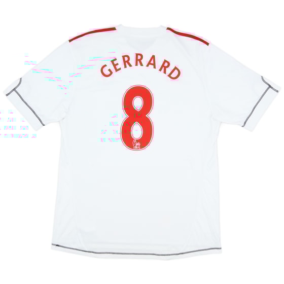 2009-10 Liverpool Third Shirt Gerrard #8 - 8/10 - (XL)