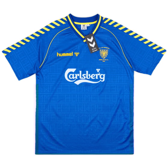 1988-89 Wimbledon FC Hummel Reissue Home Shirt