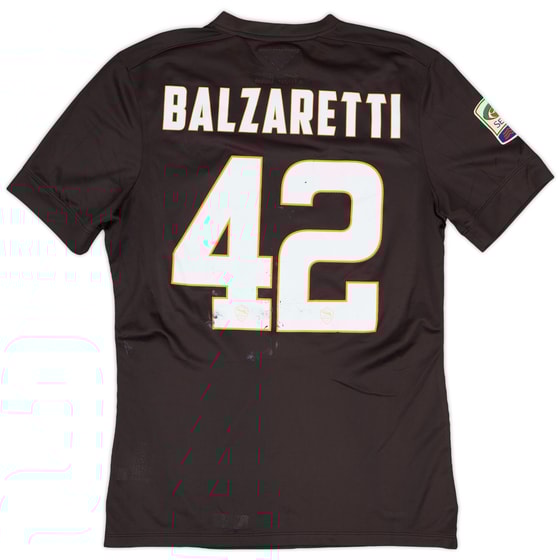 2014-15 Roma Match Issue Third Shirt Balzaretti #42