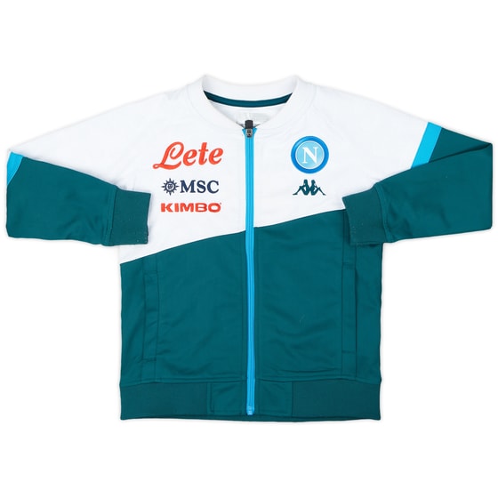2020-21 Napoli Kappa Track Jacket - 8/10 - (S.Boys)