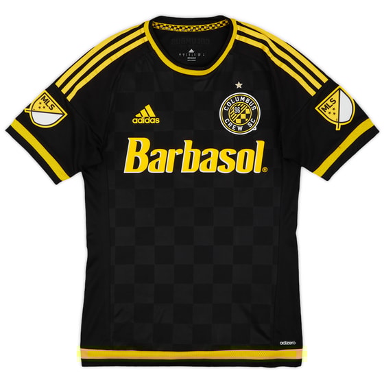 2016 Columbus Crew Authentic Home Shirt - 8/10 - (S)