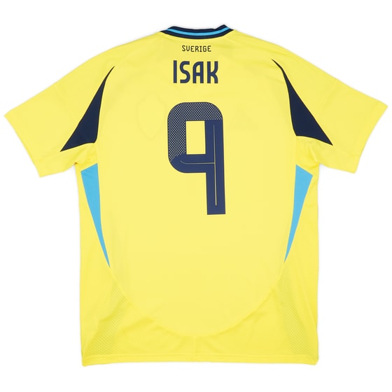 2024-25 Sweden Home Shirt Isak #9