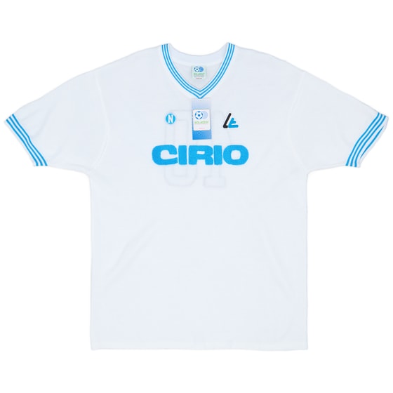 1984-85 Napoli Linea Time Reissue Away Shirt #10 (Maradona)