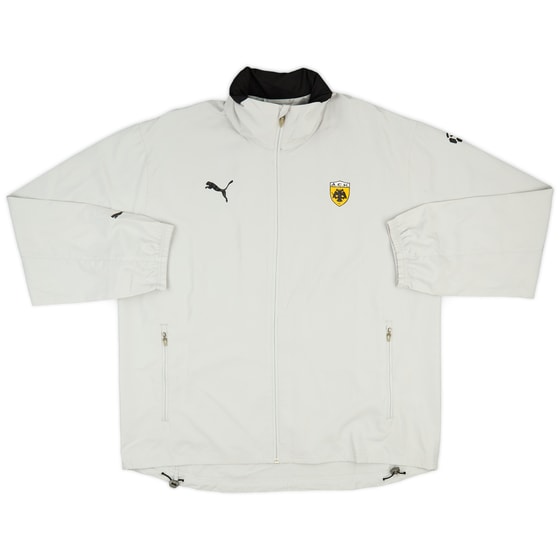 2010-11 AEK Athens Puma All-Weather Jacket (L)