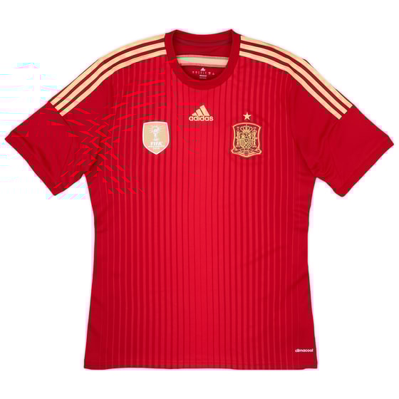 2013-15 Spain Home Shirt