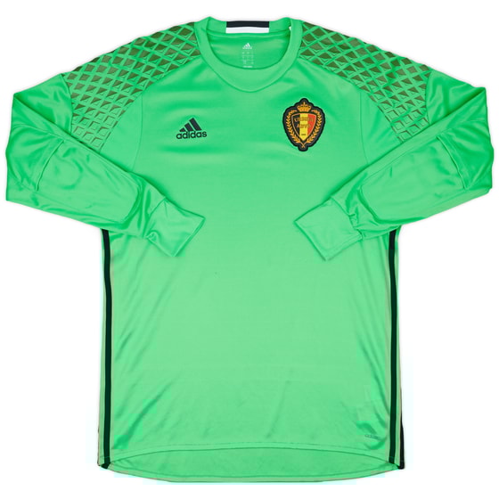 2016-17 Belgium Player Issue GK Home Shirt