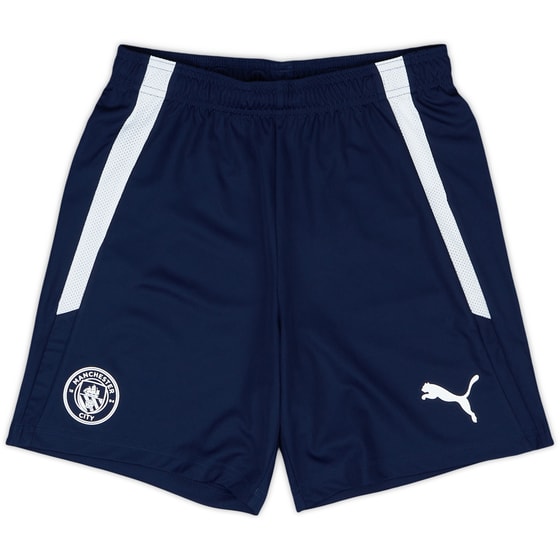 2021-22 Manchester City Puma Training Shorts (L.Kids)