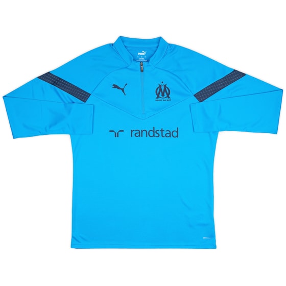 2022-23 Olympique Marseille Puma 1/4 Zip Training Top