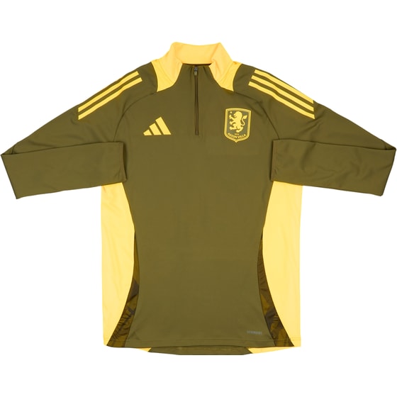2024-25 Aston Villa adidas 1/4 Zip Training Top