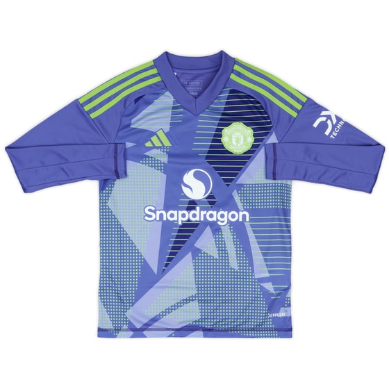 2024-25 Manchester United GK Home Shirt (KIDS)