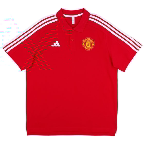 2025-26 Manchester United adidas DNA Polo T-Shirt