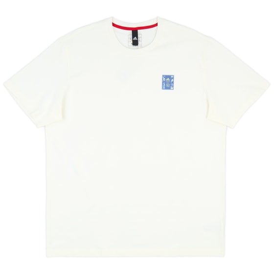 2024-25 Ajax adidas Seasonal Graphic Tee (L)