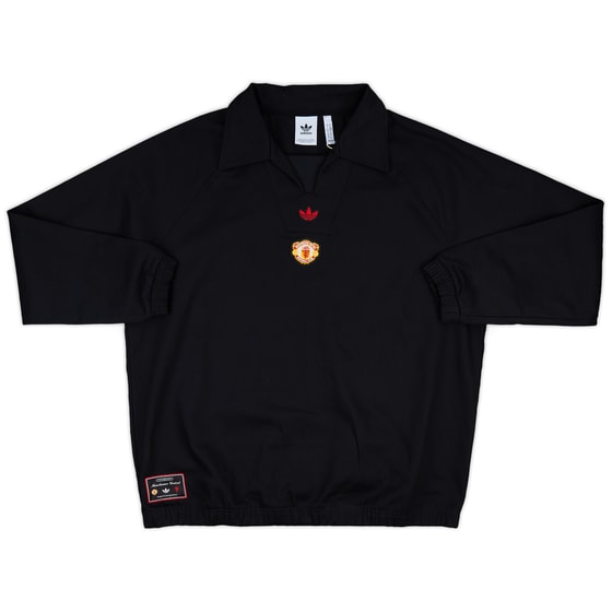 2025-26 Manchester United adidas Originals Terrace Icons Drill Top