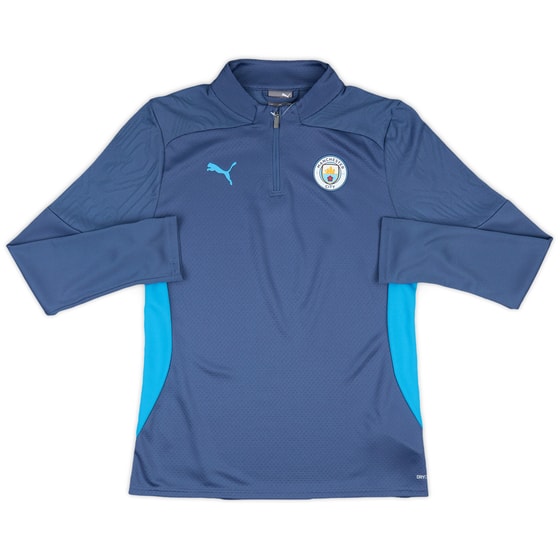 2024-25 Manchester City Puma 1/4 Zip Top (Women's S)