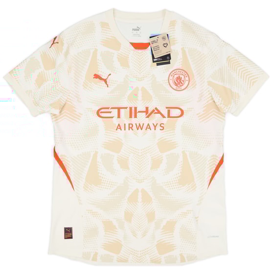 2024-25 Manchester City Player Issue GK Third Shirt (XXL)