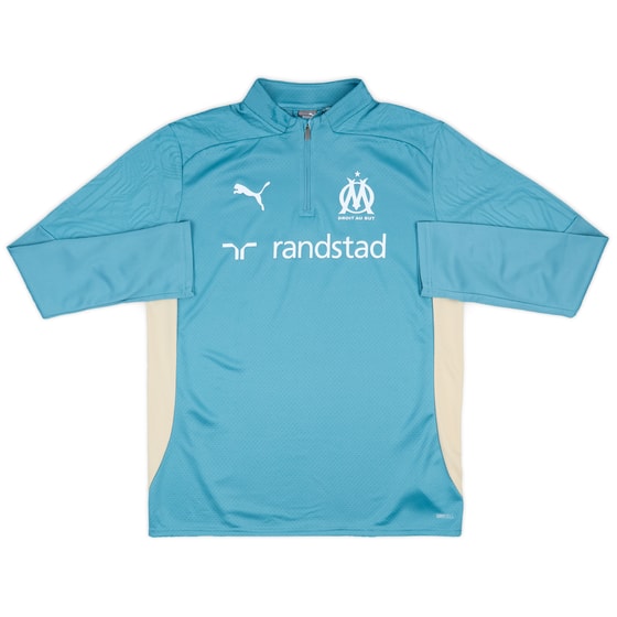 2024-25 Olympique Marseille Puma 1/4 Zip Training Top