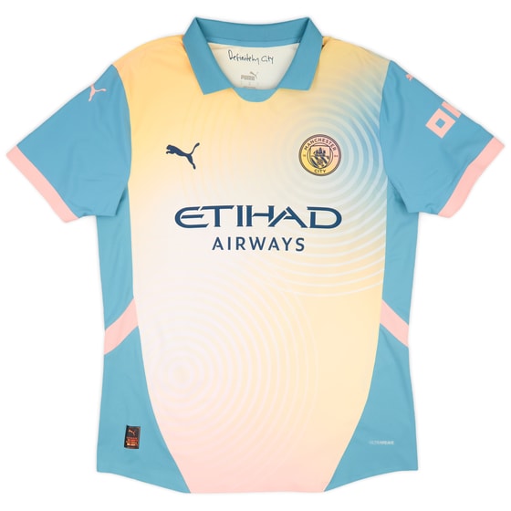 2024-25 Manchester City Authentic Fourth Shirt - In Box - (L)