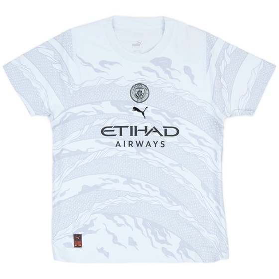 2023-24 Manchester City Women's Player Issue Pre-Match CNY Shirt