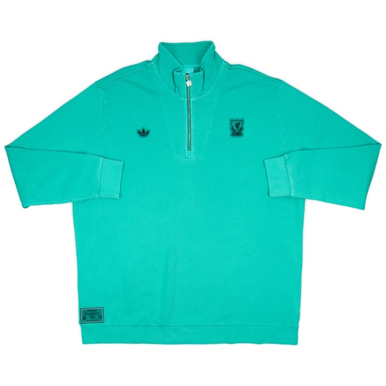 2025-26 Liverpool adidas Originals Terrace Icons 1/4 Zip Top (3XL)