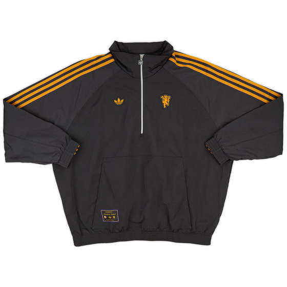 2025-26 Manchester United adidas Originals Icon 1/2 Zip Track Top