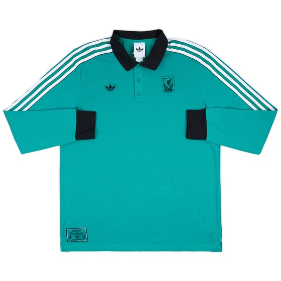2025-26 Liverpool adidas Originals Icon Polo L/S Shirt