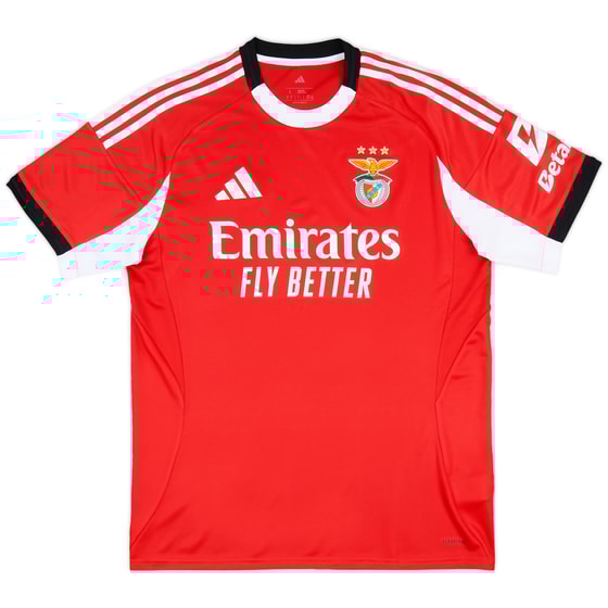 2025-26 Benfica Home Shirt