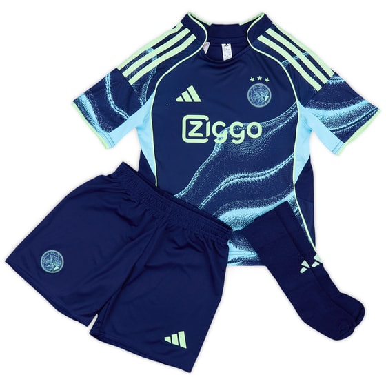 2025-26 Ajax Away Full Kit (Little Kids)