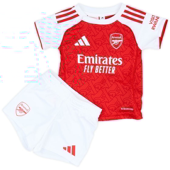 2025-26 Arsenal Home Shirt & Shorts Kit (BABY)
