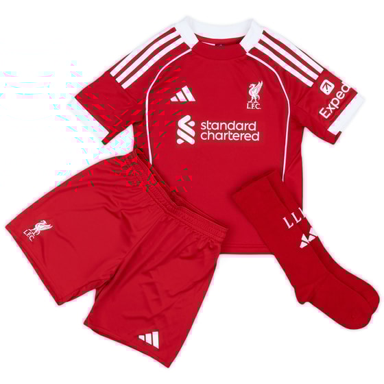 2025-26 Liverpool Home Full Kit (Little Kids)