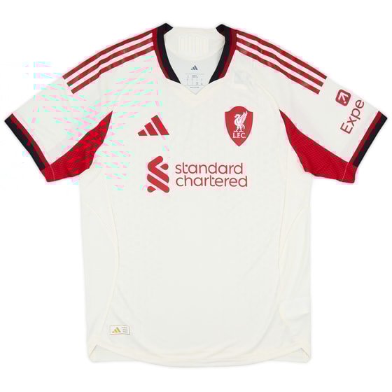 2025-26 Liverpool Authentic Away Shirt