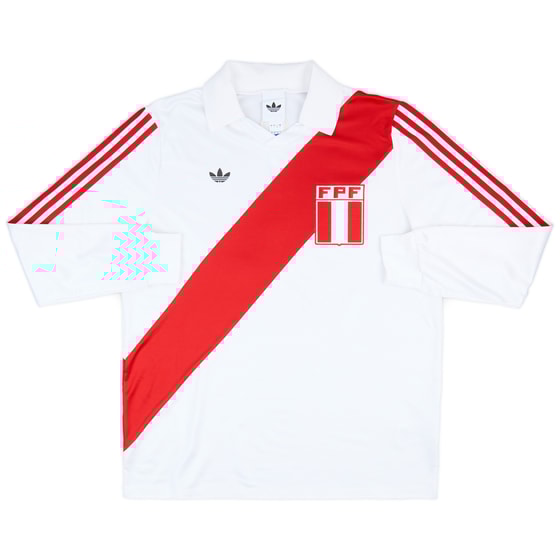 1978 Peru adidas Originals Reissue Home L/S Shirt #10
