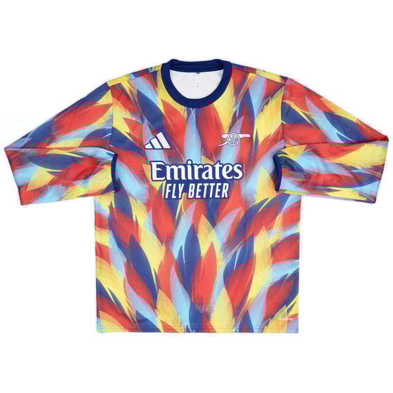 2025-26 Arsenal adidas Pre-Match Top