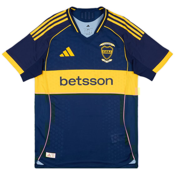 2025-26 Boca Juniors Authentic Home Shirt