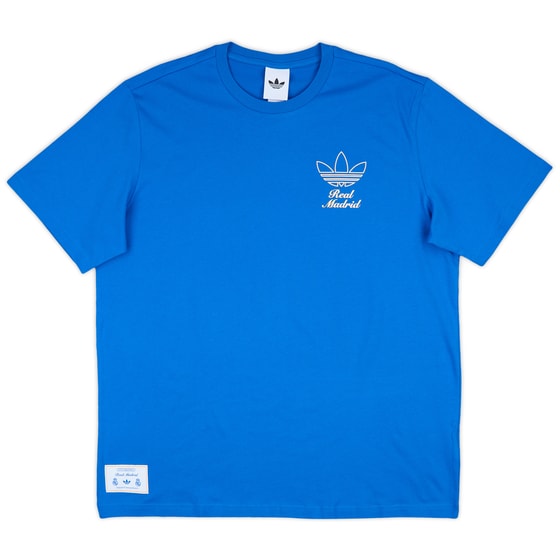 2025-26 Real Madrid adidas Originals Terrace Icons Graphic Tee