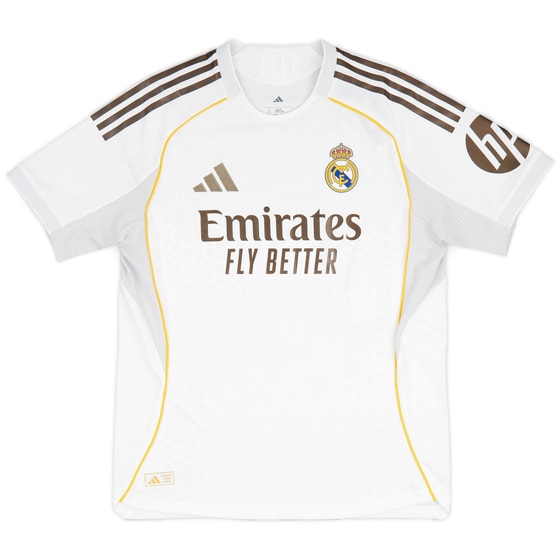 2025-26 Real Madrid Authentic Home Shirt