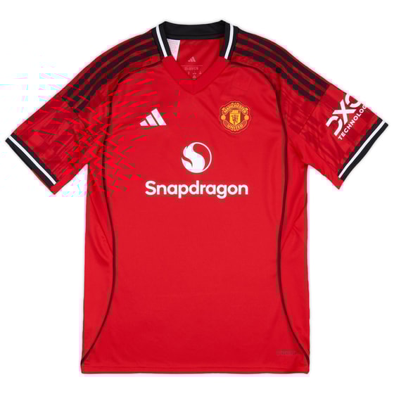2025-26 Manchester United Home Shirt (KIDS)
