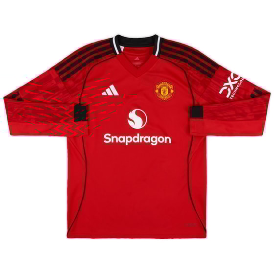 2025-26 Manchester United Home Shirt (KIDS)