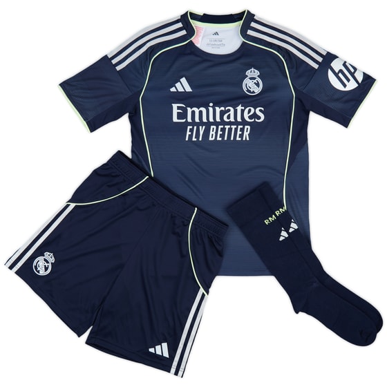 2025-26 Real Madrid Away Full Kit (KIDS)