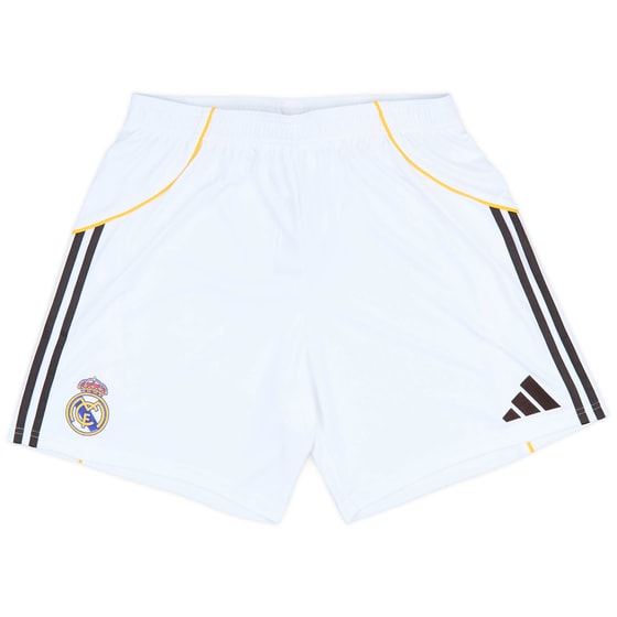 2025-26 Real Madrid Home Shorts