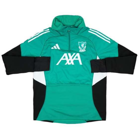 2025-26 Liverpool adidas European 1/4 Zip Winter Top