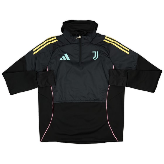 2025-26 Juventus adidas 1/4 Zip Winterized Top