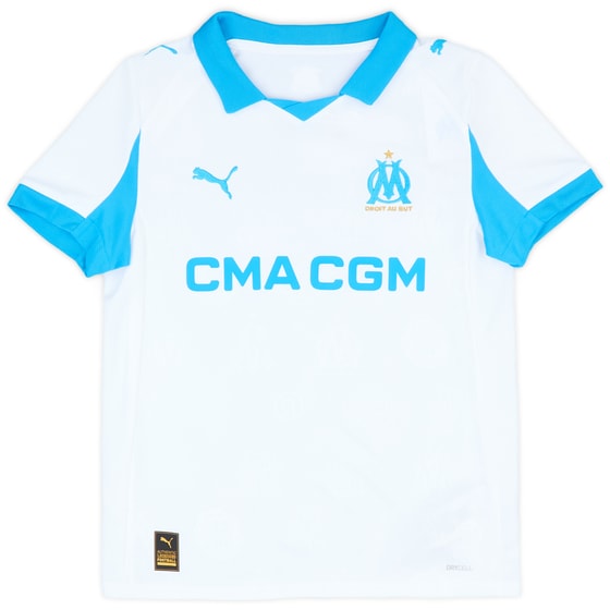 2025-26 Olympique Marseille Home Shirt (KIDS)