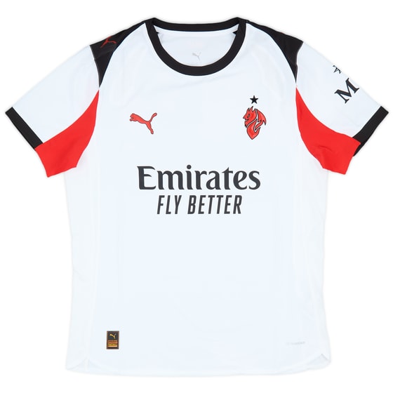 2025-26 AC Milan Authentic Away Shirt