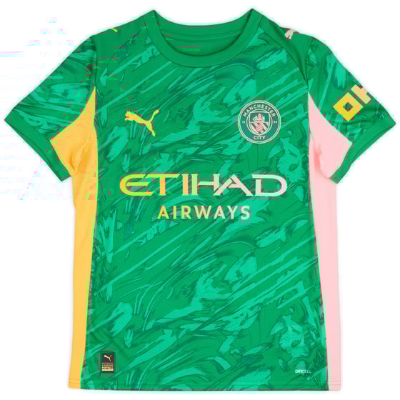 2025-26 Manchester City GK Shirt (KIDS)