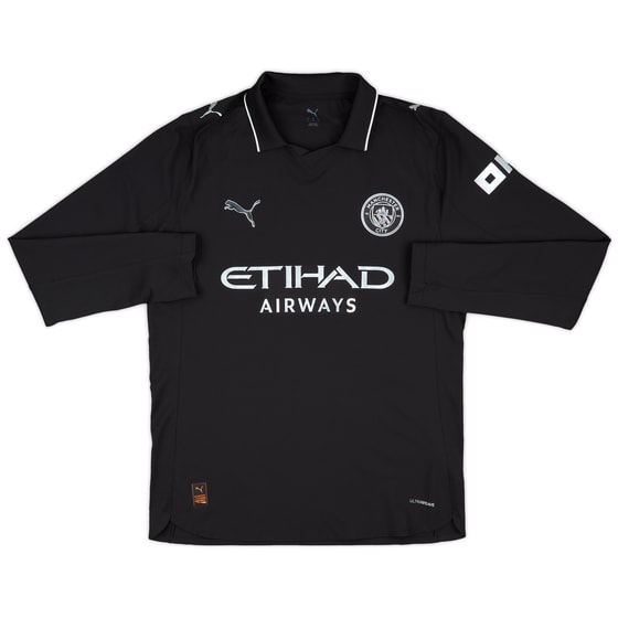 2025-26 Manchester City Authentic Away L/S Shirt