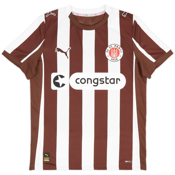 2025-26 St Pauli Home Shirt (KIDS)