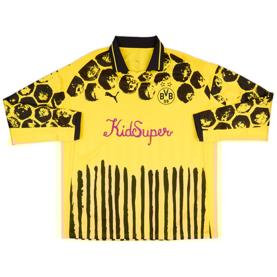 2025 Borussia Dortmund KidSuper CWC Retro L/S Shirt