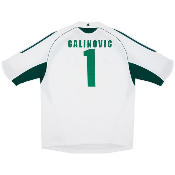 2005-06 Panathinaikos Away Shirt Galinovic #1 - 7/10 - (XXL)